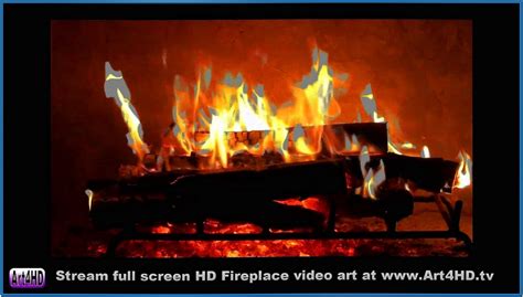 Fireplace tv screensaver - Download free