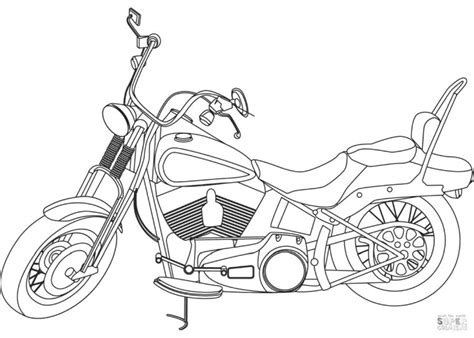 Get This Motorcycle Coloring Pages Harley Davidson Printable