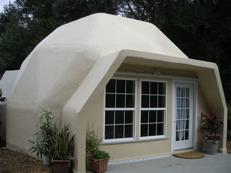 Panelized Prefab Eco Dome Cottage Kit - Steel and Cement