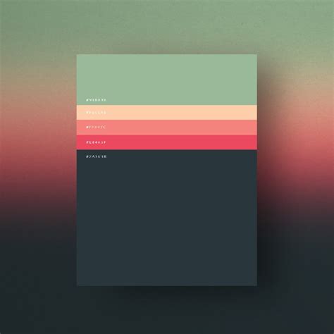 Minimalist Color Palettes by Duminda Perera