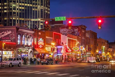 Broadway Street Nashville by Brian Jannsen - Royalty Free and Rights Managed Licenses