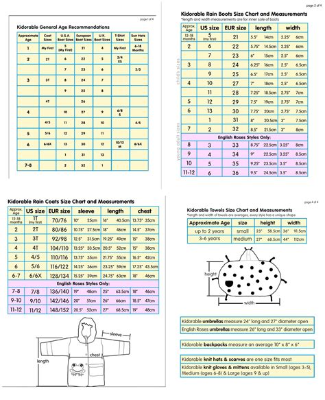 Saucony Kids Size Chart – Kids Matttroy