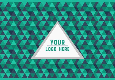 Free Green Triangle Geometric Logo Background Vector - Download Free Vector Art, Stock Graphics ...