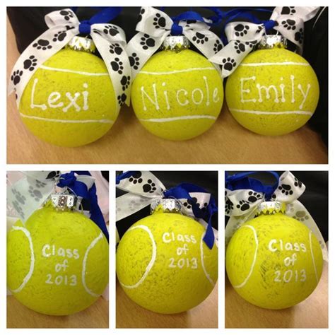 Tennis ball crafts, Tennis crafts, Tennis team gifts