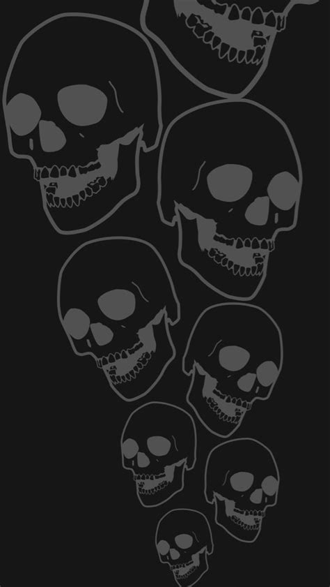 Skull dark wallpaper | Skull wallpaper, Skull wallpaper iphone, Dark wallpaper