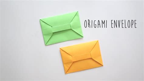 Origami Envelope (A4 Sheet) - Crafting Course