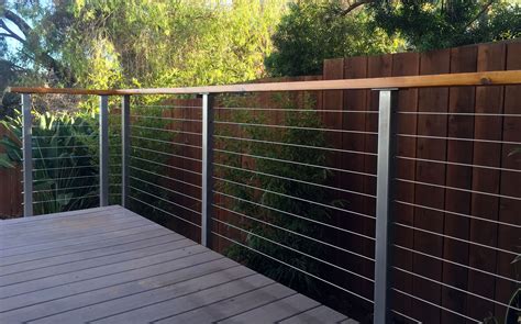 Horizontal Stainless Steel Deck Cable Railing