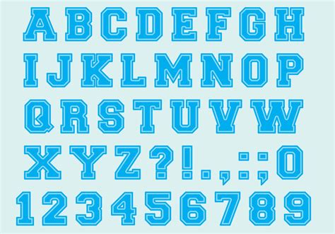 University Font Type Vectors 92434 Vector Art at Vecteezy