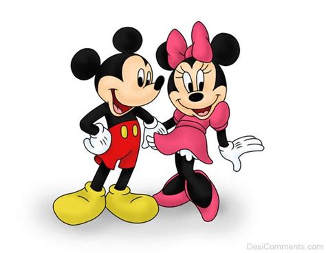 Micky Mouse With Minnie Image - Desi Comments