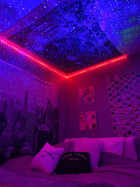 Pin by 𝔂2𝓴 𝓫𝓪𝓫𝔂 on ~my pics | Neon room, Neon bedroom, Room design bedroom