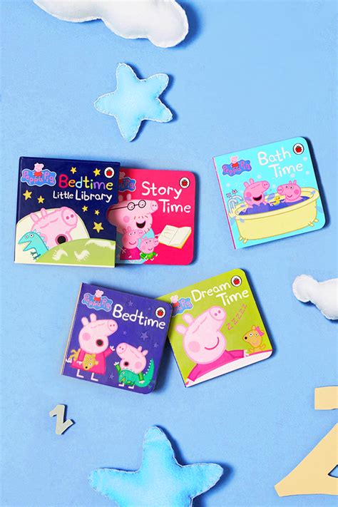 Peppa Pig: Bedtime Little Library | Personalized books for kids, Little library, Bedtime book