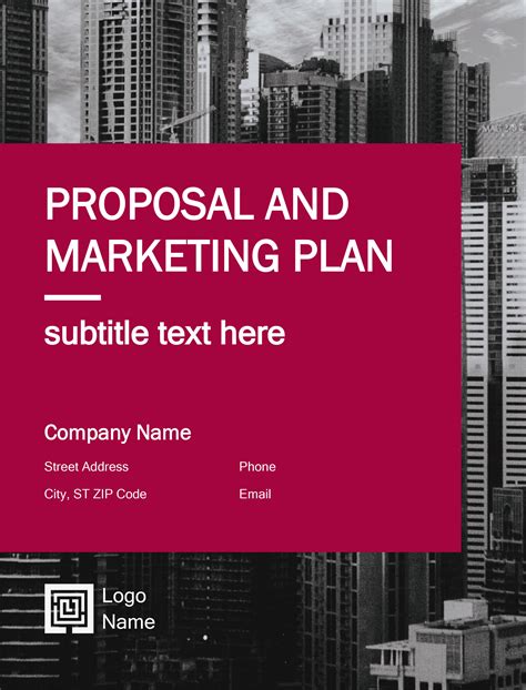 Free Business Proposal Template Ms Word - Toptemplate.my.id