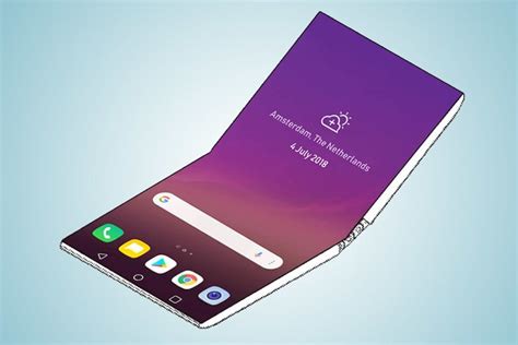 LG foldable smartphone patent showcases the phone's design