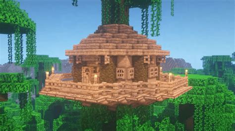 Minecraft Jungle Treehouse Ideas