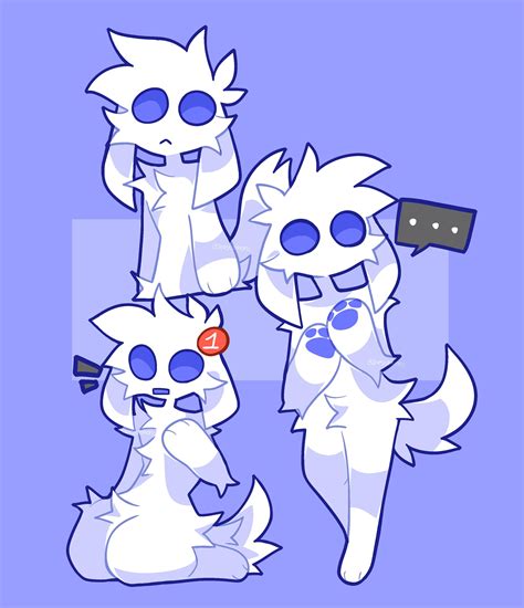 wanted to draw discord dog again [ art by me @zestylemonss on twitter ] : r/furry