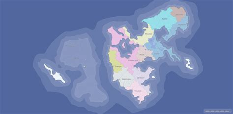 Submerged Continent: Interesting generation : r/FantasyMapGenerator