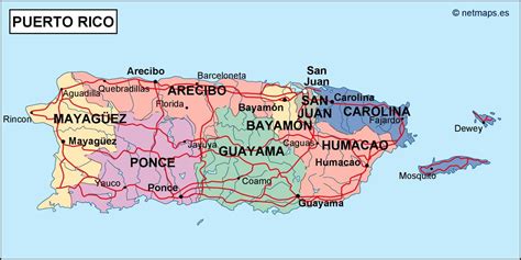 Puerto Rico Mapa Map Puerto Rico Mapa De Puerto | Images and Photos finder