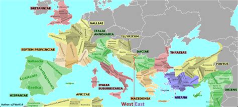 Map Of Europe During The Roman Empire - United States Map