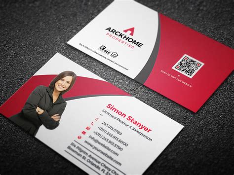 Real Estate Business Card Examples | ubicaciondepersonas.cdmx.gob.mx