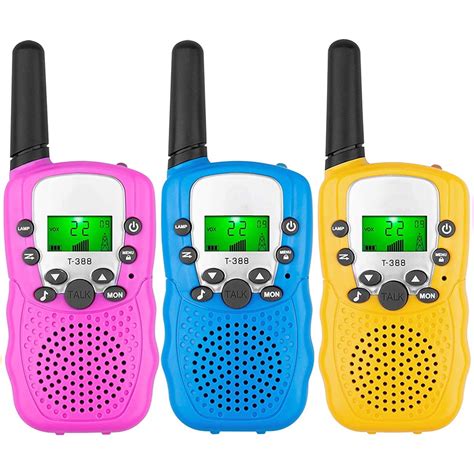 Juslike Walkie Talkies for Kids Walkie Talkies for Adults and Kids 3 Mile Range 2 Way Radio ...