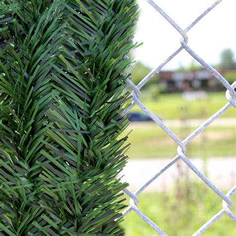 6' Chain Link Fence Forevergreen Hedge Slats - Forevergreen Hedge Slats - Hedge Slats | Privacy ...