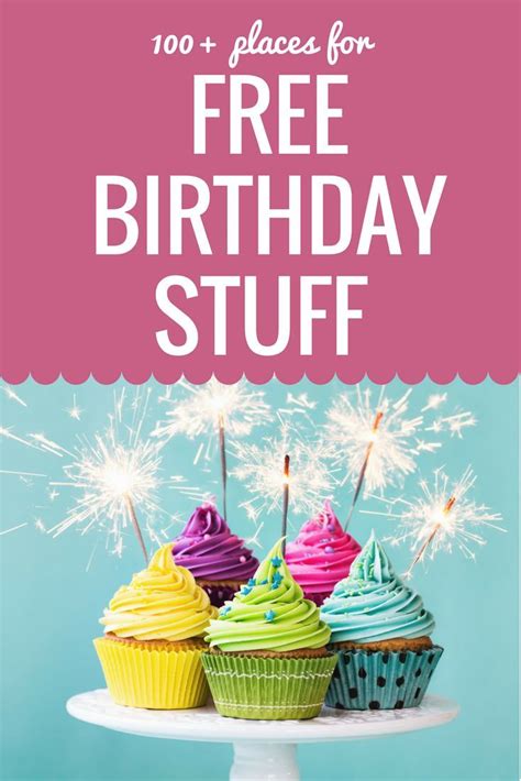 Free Stuff On My Birthday - BIRTHDAY HJW