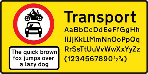 Transport: A Refreshed Direction In Signage | British road signs, Signage, Transportation