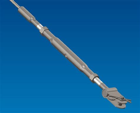 Turnbuckle Assembly | 3D CAD Model Library | GrabCAD