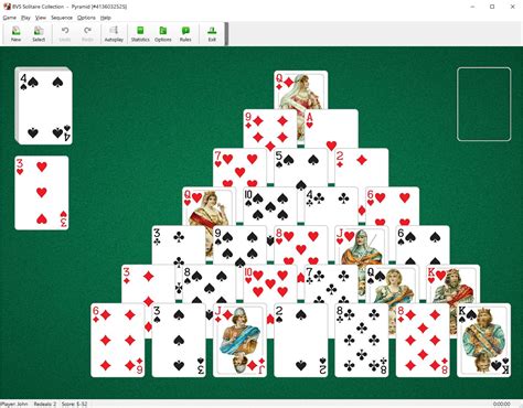 Download Pyramid Solitaire and 570 Other Solitaire Card Games with BVS Solitaire Collection