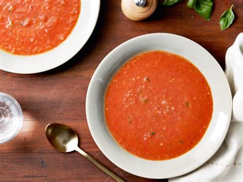 Roasted Tomato Basil Soup Recipe | Ina Garten | Food Network