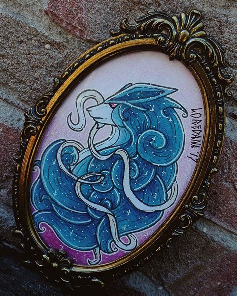 Shiny Suicune by LoredanaTattoo on Newgrounds