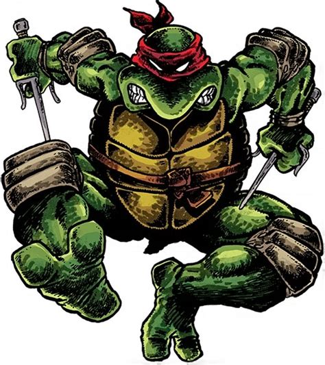 Raphael - Teenage Mutant Ninja Turtles - Early - Writeups.org