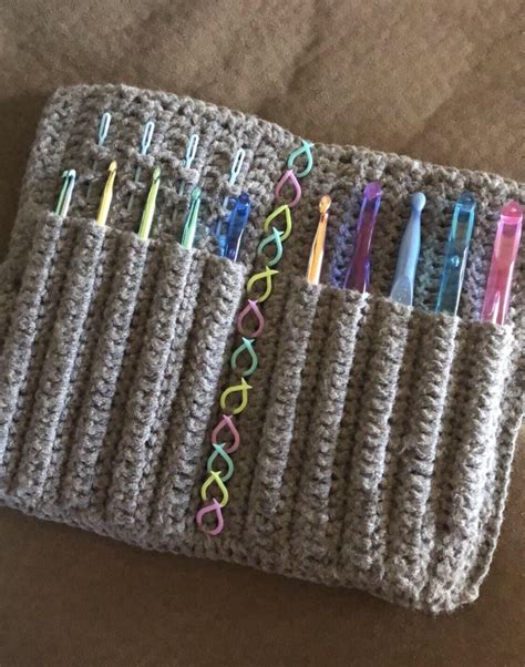 Best free crochet hook holder pattern – Artofit