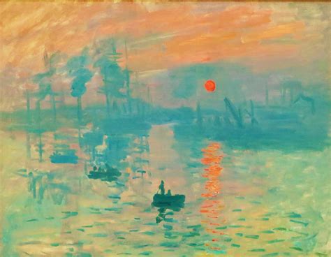 Impression, soleil levant (1872), Claude Monet - Musée d'art moderne André Malraux, Le Havre (76 ...