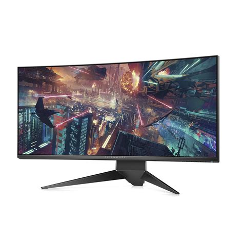 Alienware AW3418DW 34 Inch WQHD (3440 x 1440) 21:9 Gaming Monitor, 1900R Curved Screen, 120 Hz ...