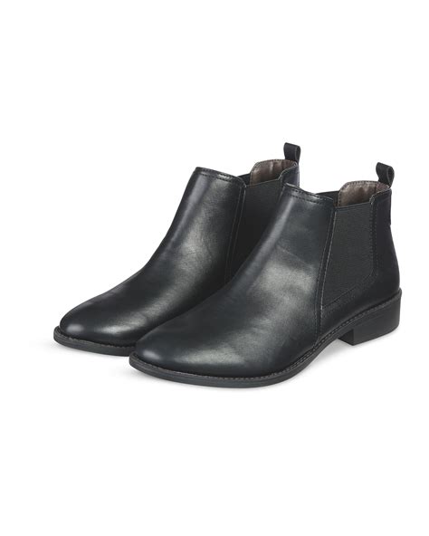 Ladies Black Chelsea Boots - ALDI UK