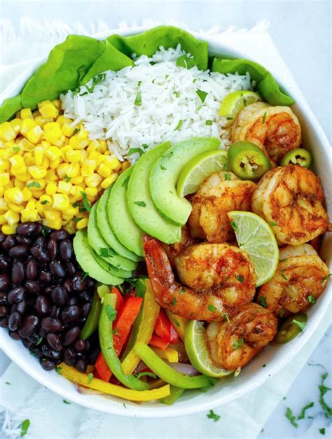 Healthy Chipotle Shrimp Bowl – Cookin' with Mima