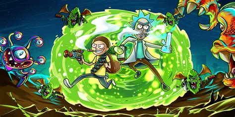 1920x1080 Rick And Morty In Another Dimension Illustration Laptop Full HD 1080P ,HD 4k ...