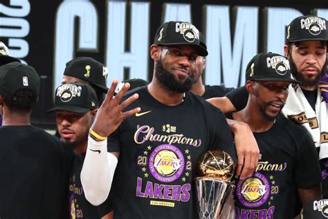 How many rings does LeBron James have after LA Lakers win NBA Championship? How does he compare ...