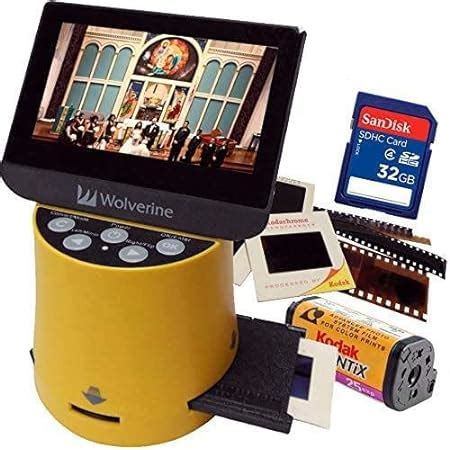 Amazon.com: Kodak SCANZA Digital Film & Slide Scanner - Converts 35mm, 126, 110, Super 8 & 8mm ...