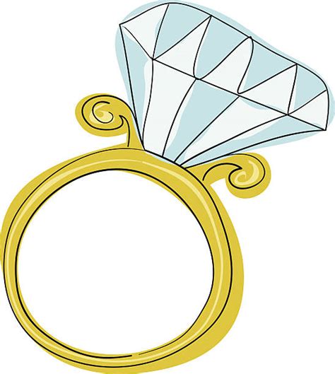 Royalty Free Engagement Ring Clip Art, Vector Images & Illustrations - iStock