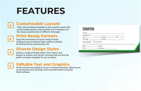 Donation Envelope Template in MS Word, GDocsLink, Pages - Download | Template.net