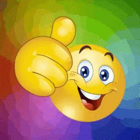 Thumbs Up Emoji GIF - ThumbsUp Emoji - Discover & Share GIFs | Funny emoticons, Animated ...