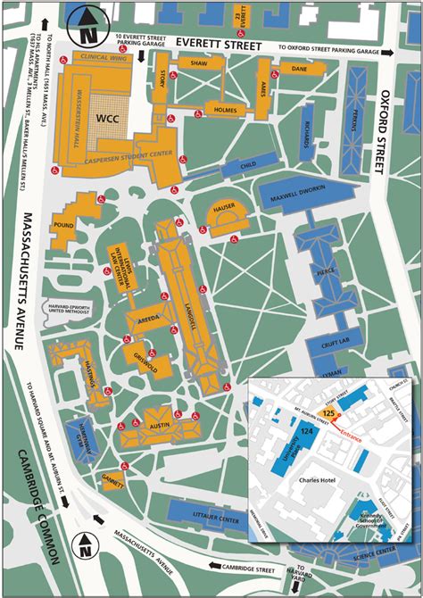 Harvard University Campus Map