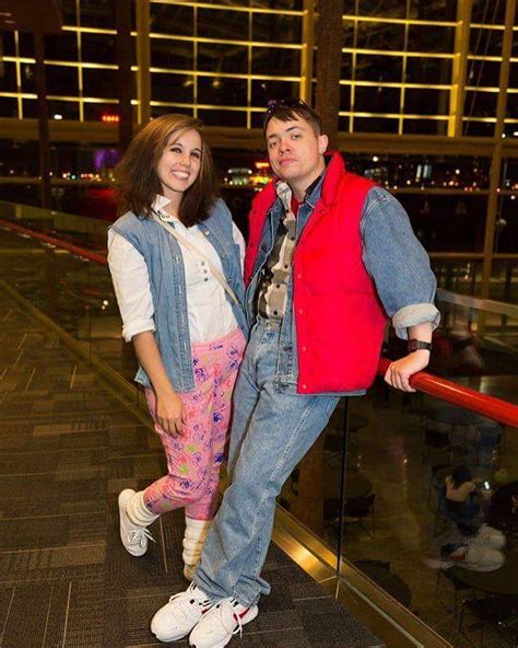 Photo of our Marty and Jennifer courtesy of @missheartlessgirl ! | Movie couples costumes, 80s ...