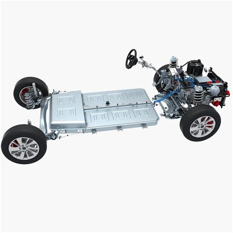 Electric Car Chassis 3D Model - TurboSquid 1628171