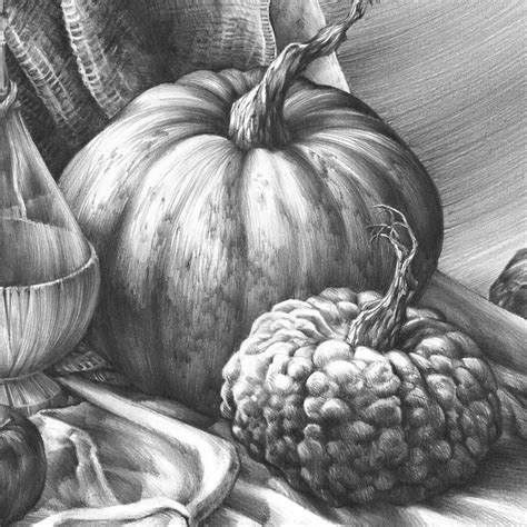 Pencil Still Life Print Pencil Drawing Print Realistic - Etsy