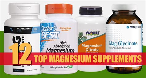 12 Best Magnesium Supplements Reviewed In 2022 – Fitness Volt