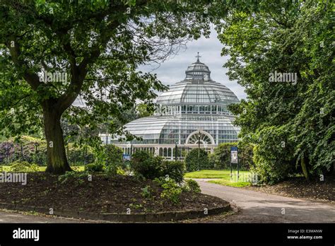 Sefton Park Liverpool The Palm House Stock Photo - Alamy