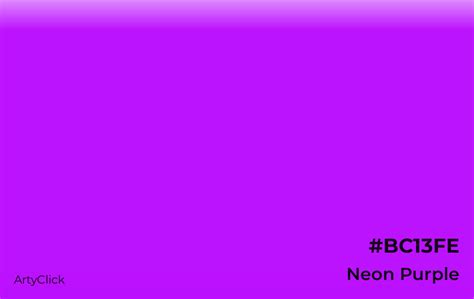 Neon Purple Color | ArtyClick